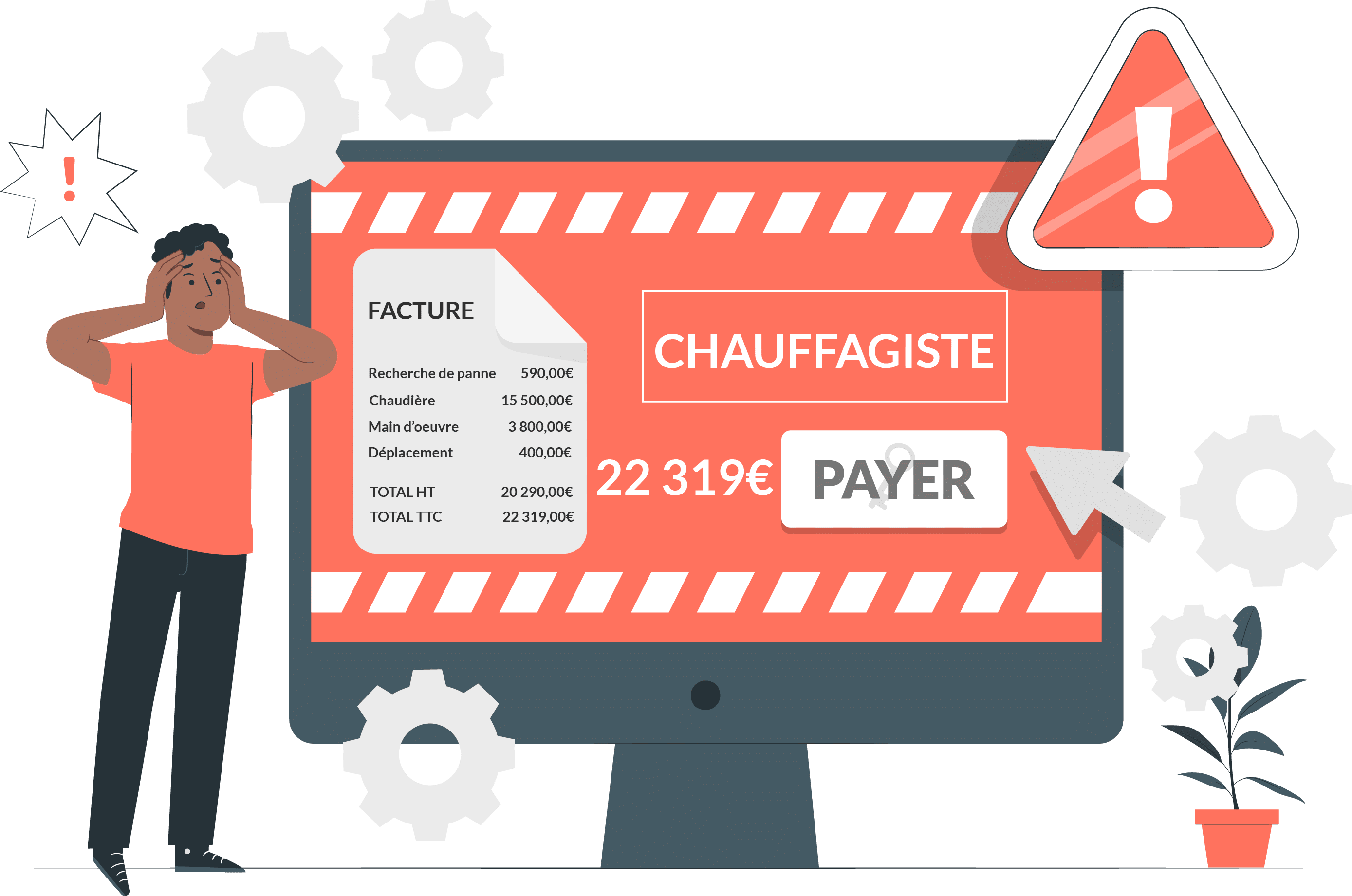 Evitez les arnaques chauffagiste Ile-de-france